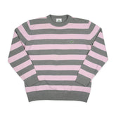 Lacoste Strickpullover in Grau Pink Größe L